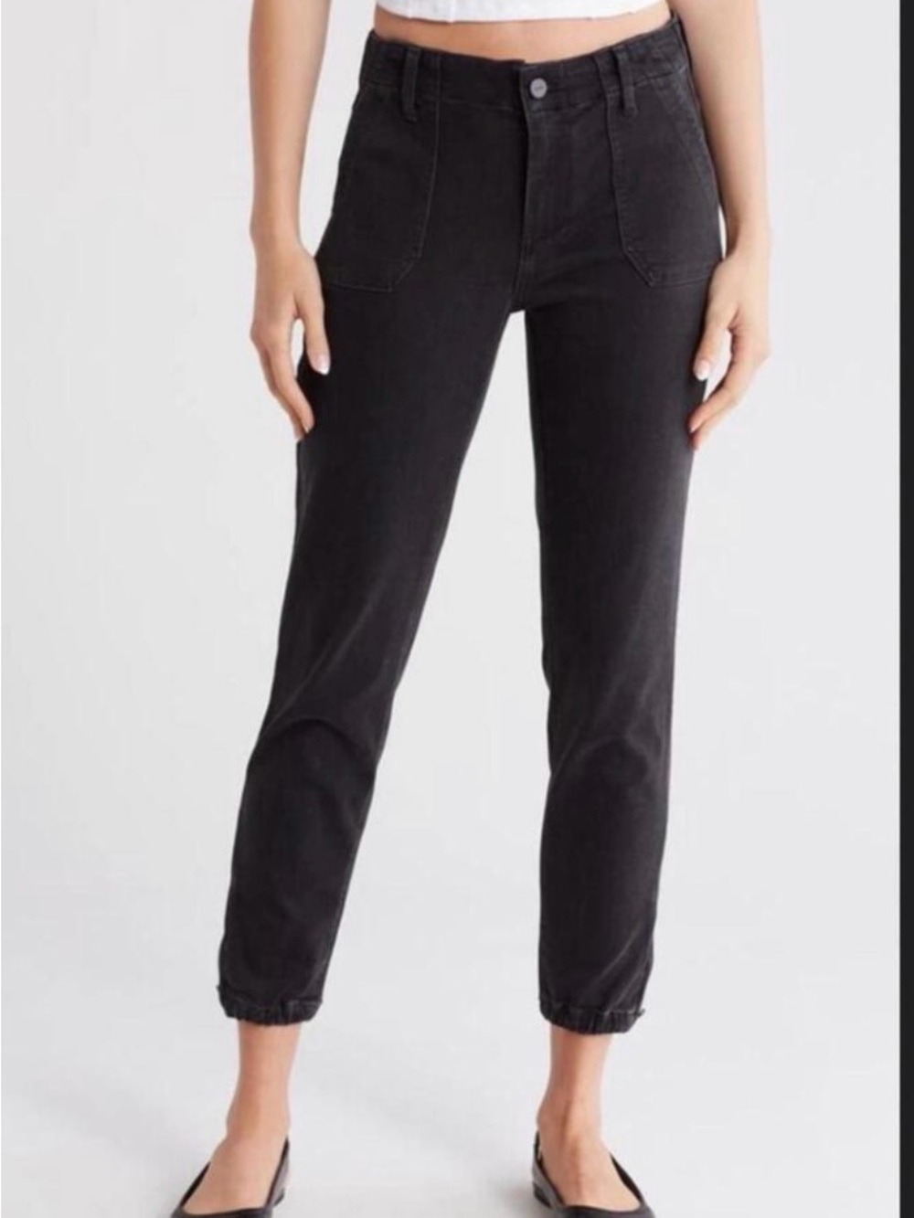 PAIGE MAYSLIE Black Casual Jogger Pants 30